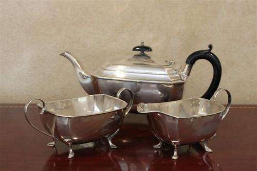Silver Plated EPNS Teapot / Creamer / Suger Pot Set