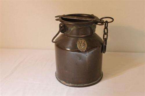 Milk Can Brass - Small