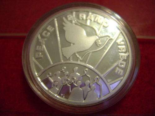 1993 SILVER R2 - PEACE/VREDE - PROOF