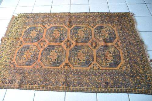 beautiful vintage  Persian hand made carpet 130x200cm