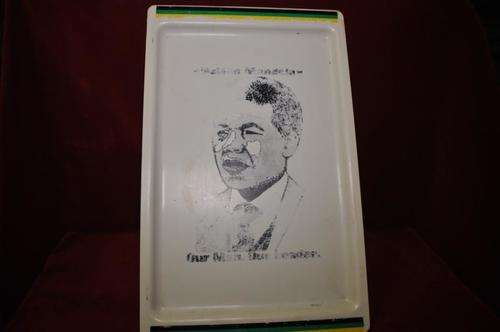 vintage 1992 MANDELA TRAY