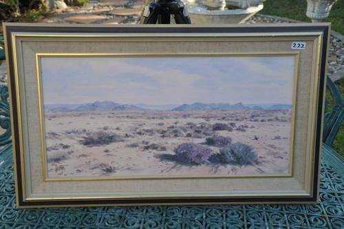GORGEOUS OIL ON BOARD BY FAMOUS S.A.ARTIST JOHANNES MEINTJES