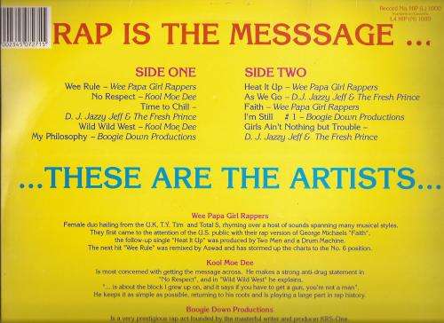 VARIOUS - RAP ATTACK - VINYL LP (SA RELEASE)