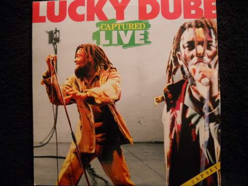 LUCKY DUBE - CAPTURED LIVE - 2 x LP