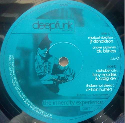 VARIOUS - THE INNER CITY EXPERIENCE PART 1 - 12" VINYL