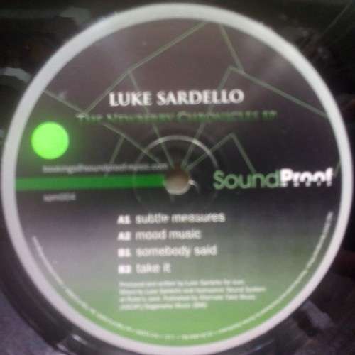 LUKE SARDELLO - THE NEWBERRY CHRONICLES EP - 12" VINYL