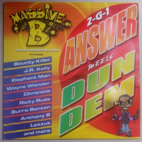 VARIOUS - 2-G-1 ANSWER MEETS DUN DEM - VINYL LP