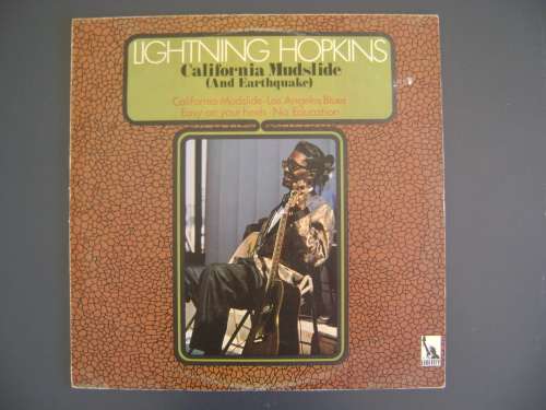 LIGHTNIN' HOPKINS - CALIFORNIA MUDSLIDE (AND EARTHQUAKE) - VINYL LP