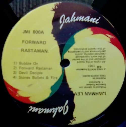 IJAHMAN LEVI - FORWARD RASTAMAN (VINYL LP) (NO SLEEVE)