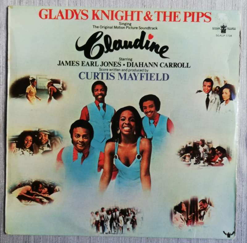 GLADYS KNIGHT AND THE PIPS - CLAUDINE - VINYL LP