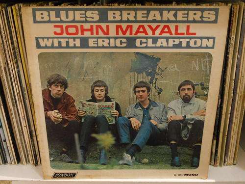 JOHN MAYAL AND ERIC CLAPTON - BLUESBREAKERS - LP