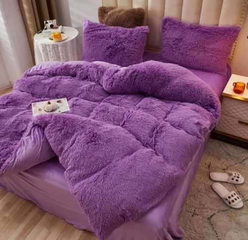 fluffy comforters