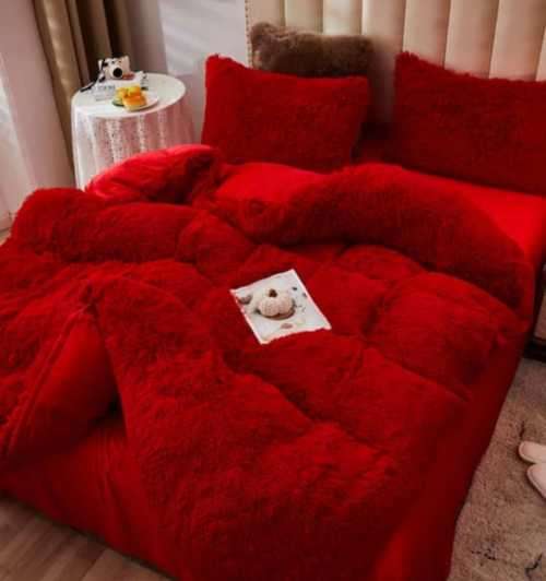 fluffy comforters