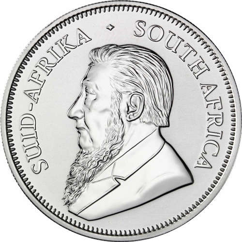 KRUGERRAND Coloured 1 Oz Silver Coin 1 Rand South Africa 2017 Only 5000 made