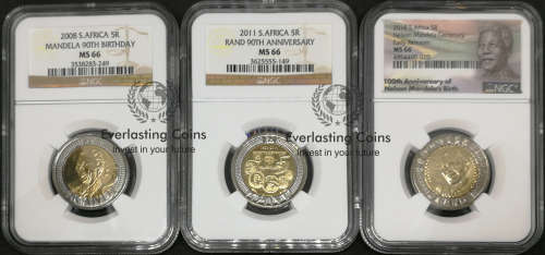 R5 SET 2008, 2011 AND 2018 ms66