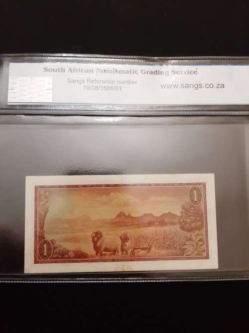 1966 G Rissik 2nd Issue Een Rand Replacement Note EF 40