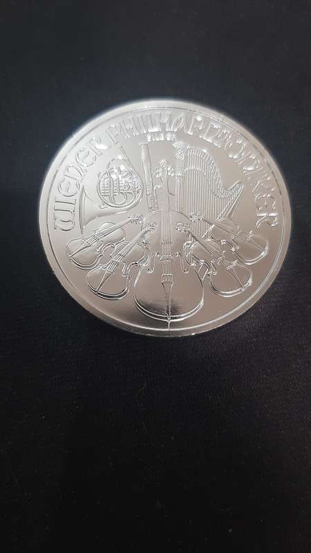 2012 Austrian Philharmonic Silver 1Oz Bullion