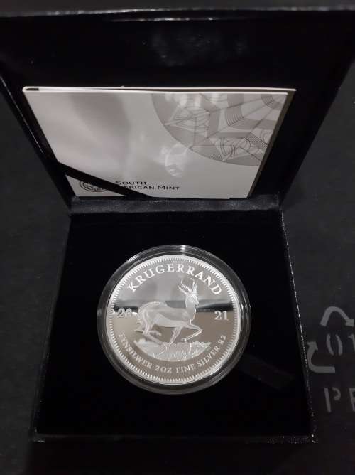 2021 Silver Proof 2Oz Krugerrand