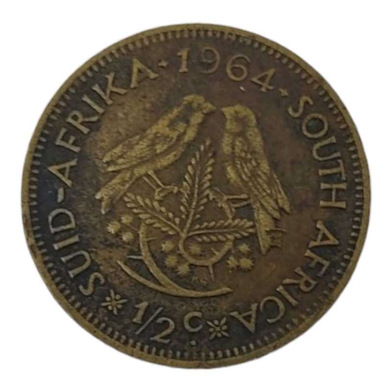 1/2 Cent R.S.A First Decimal Series 1964