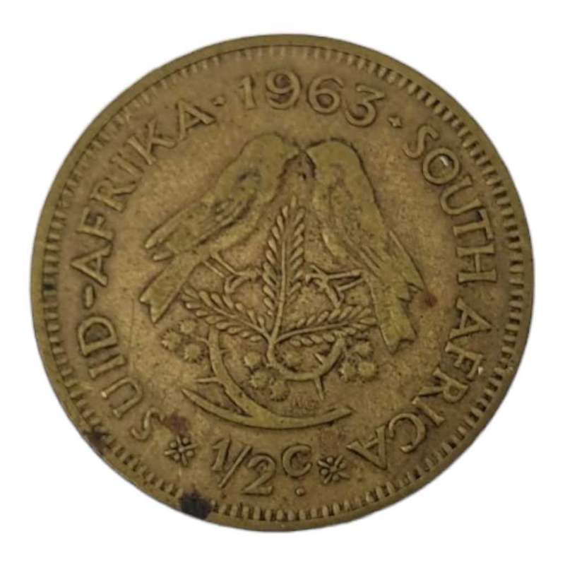 1/2 Cent R.S.A First Decimal Series 1963