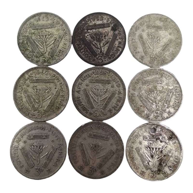 3 Pence`s Different Dates