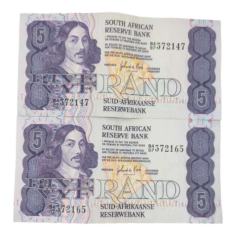 R5 G.P.C De Kock (Third Issue)