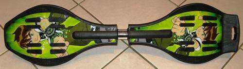 AMASING BEN10 VIGOR/WAVEBOARD - 2 WHEEL NEW TYPE SKATEBOARD - BRAND NEW !!!! EXCELLENT GIFT !!!!!