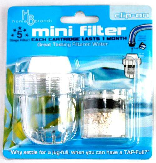 CLIP-ON WATER FILTERS FOR FRESH CLEAN TASTING WATER.