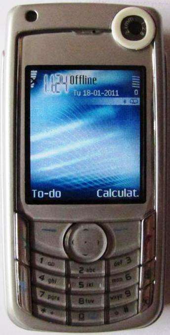 NOKIA 6680 WITH DUAL CAMERA - WORKING - WITH CHARGER AND HEADSET
