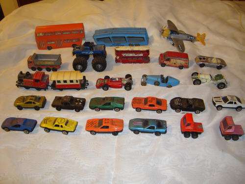 various toy cars