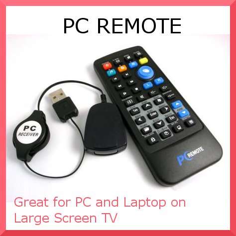 ****BRAND NEW PC Media Center Controller - Wireless USB Remote Control***