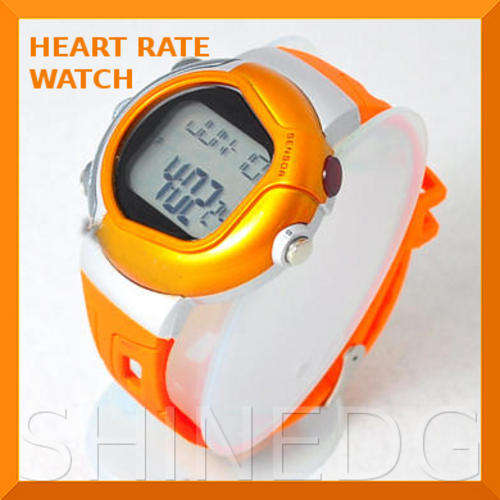 Heart Rate Monitor Watch and Sport Fitness Trainer - MODEL HRM-ORANGE50