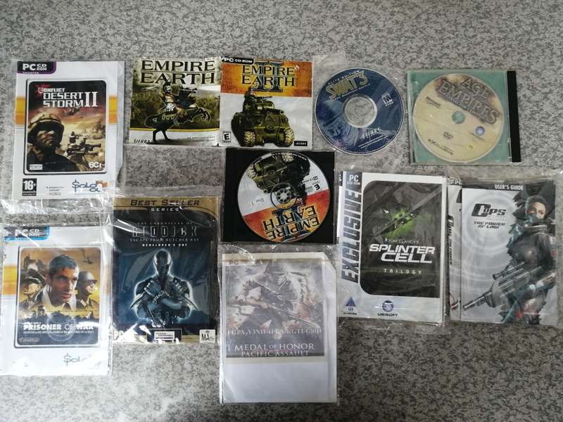 BUNDLE of 64 pc games.