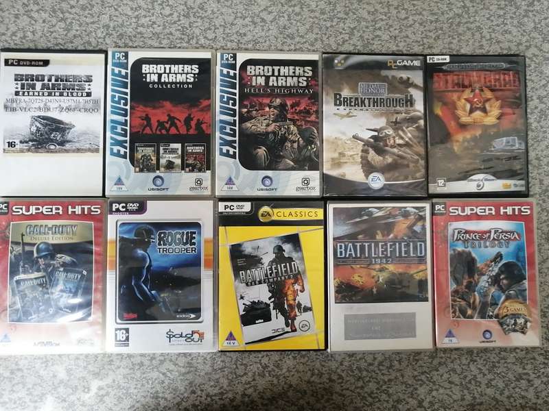 BUNDLE of 64 pc games.