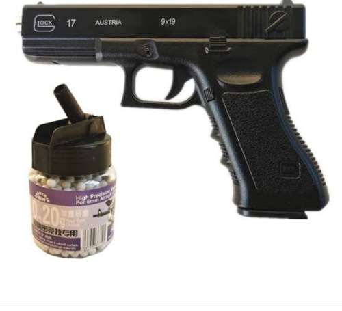 2 airsoft bb gun glock 17 6mm