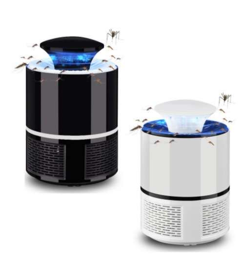 Electric Mosquito Catcher Insect Trap Zapper Flycatcher Killing Indoor Home Lamp