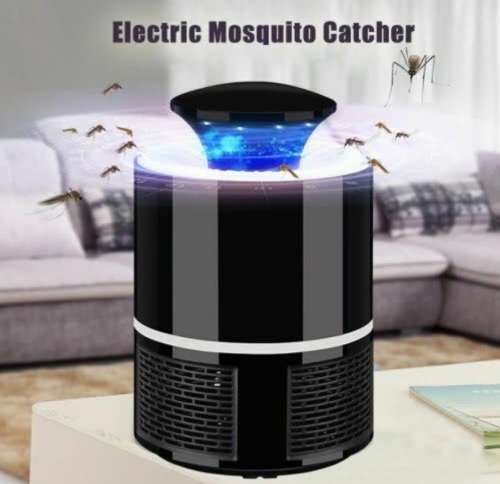 Electric Mosquito Catcher Insect Trap Zapper Flycatcher Killing Indoor Home Lamp