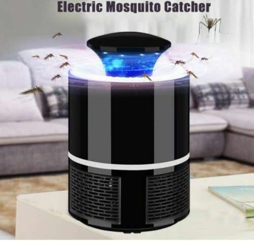 Electric Mosquito Catcher Insect Trap Zapper Flycatcher Killing Indoor Home Lamp