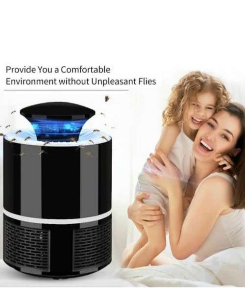 Electric Mosquito Catcher Insect Trap Zapper Flycatcher Killing Indoor Home Lamp
