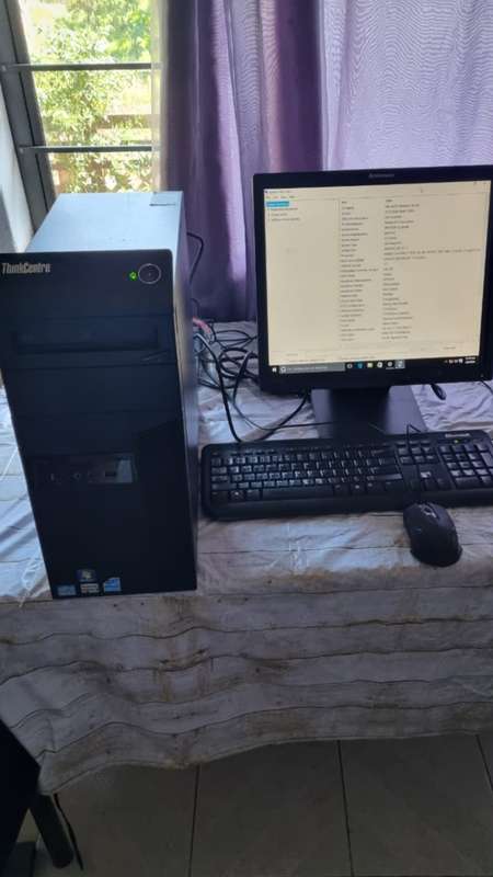 Lenovo think Centre i5 gen, 4 gig ram, 500gb hdd