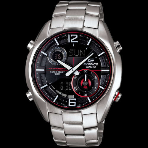 CASIO Edifice ERA 100 Chronograph Digital/Analogue Gents Quartz Watch"ONLY 1 AVAILABLE!!"