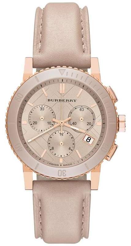 BURBERRY The City Chronograph Ladies Quartz Dress Watch"LATEST RELEASE!!"