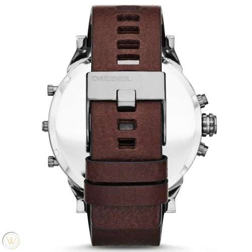 DIESEL Big Daddy 4 Timezone Gents Quartz Dress Watch"ONLY 1 AVAILABLE!!"