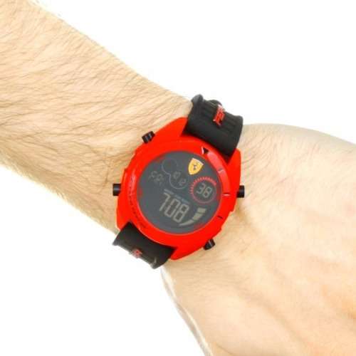 SCUDERIA FERRARI Forza Gents Digital Quartz Dress Watch"ONLY 1 AVAILABLE!!"