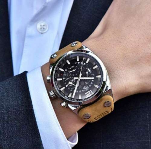 BENYAR Skeleton Retro Gents Quartz Dress Watch"HOT HEW ITEM!!!"