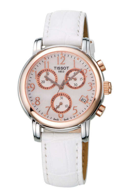 TISSOT Ladies Rose Plate T-Classic Dress Watch *R4199*RARE ITEM*
