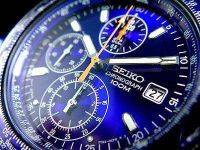 New SEIKO Aeronautical Sliderule Aviator Chronograph Gents Watch(GREAT VALUE FOR MONEY SEIKO!!)