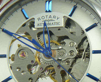 NEW ROTARY Skeleton Automatic Gents Watch *IN STOCK!!!*
