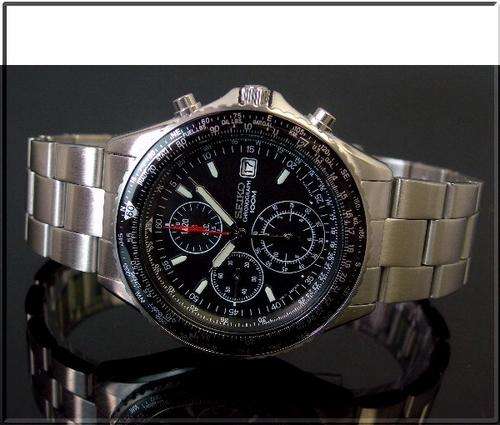 New SEIKO Aeronautical Sliderule Aviator Chronograph Gents Watch(DONT MISS OUT!!!)