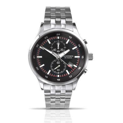 New SEKONDA Multi-Dial Gents Bracelet Chronograph watch(UK's NO 1 BRAND!!)